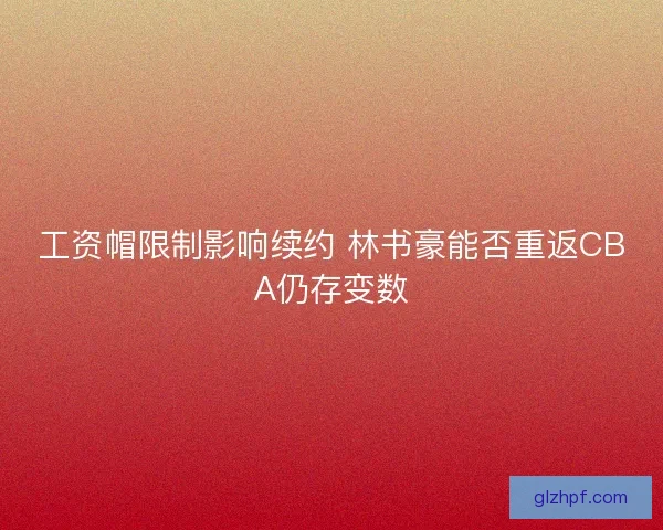 工资帽限制影响续约 林书豪能否重返CBA仍存变数